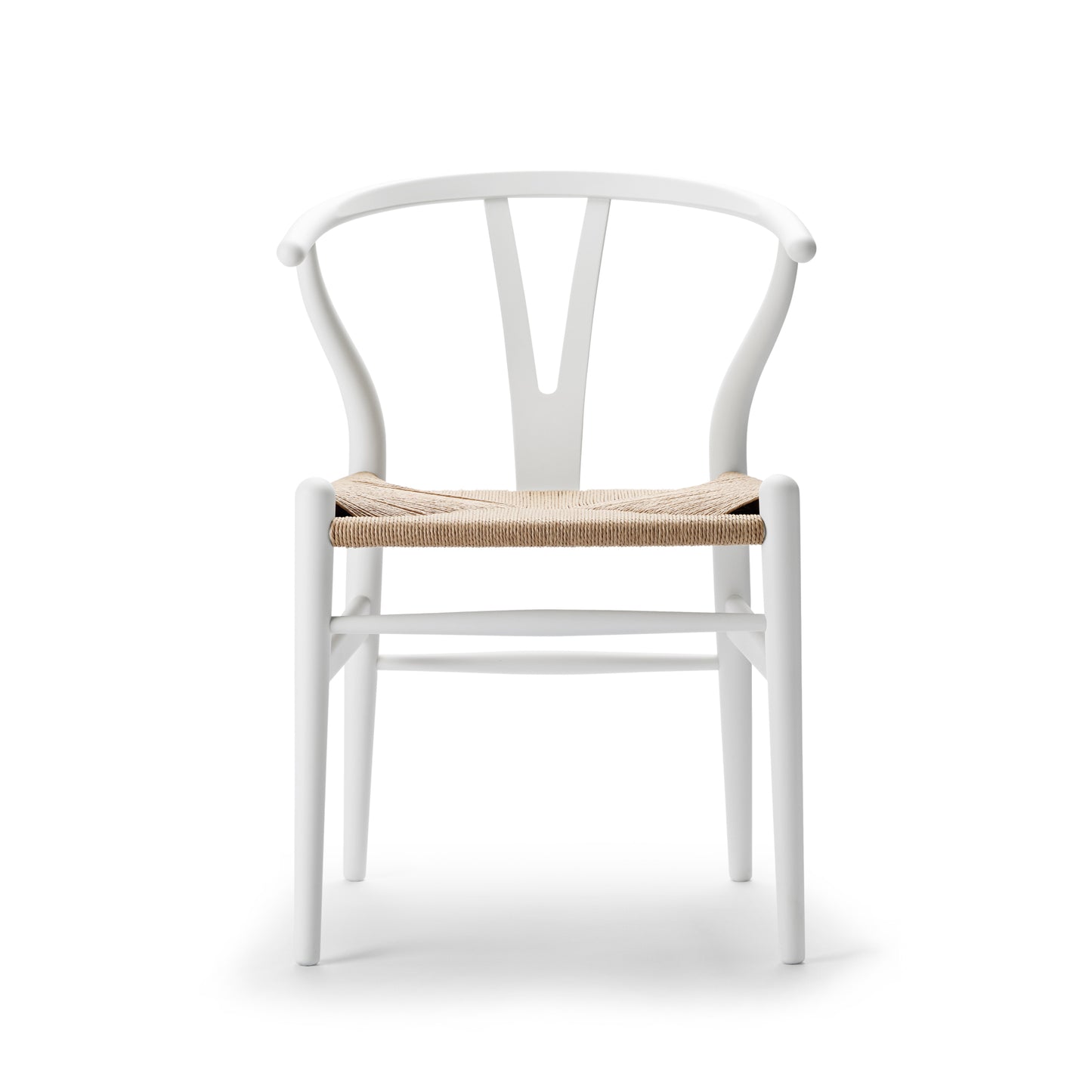Carl Hansen & Søn CH24 Wishbone Soft valkoinen pyökki/luonnonväri