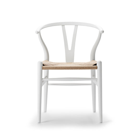 Carl Hansen & Søn CH24 Wishbone Soft valkoinen pyökki/luonnonväri