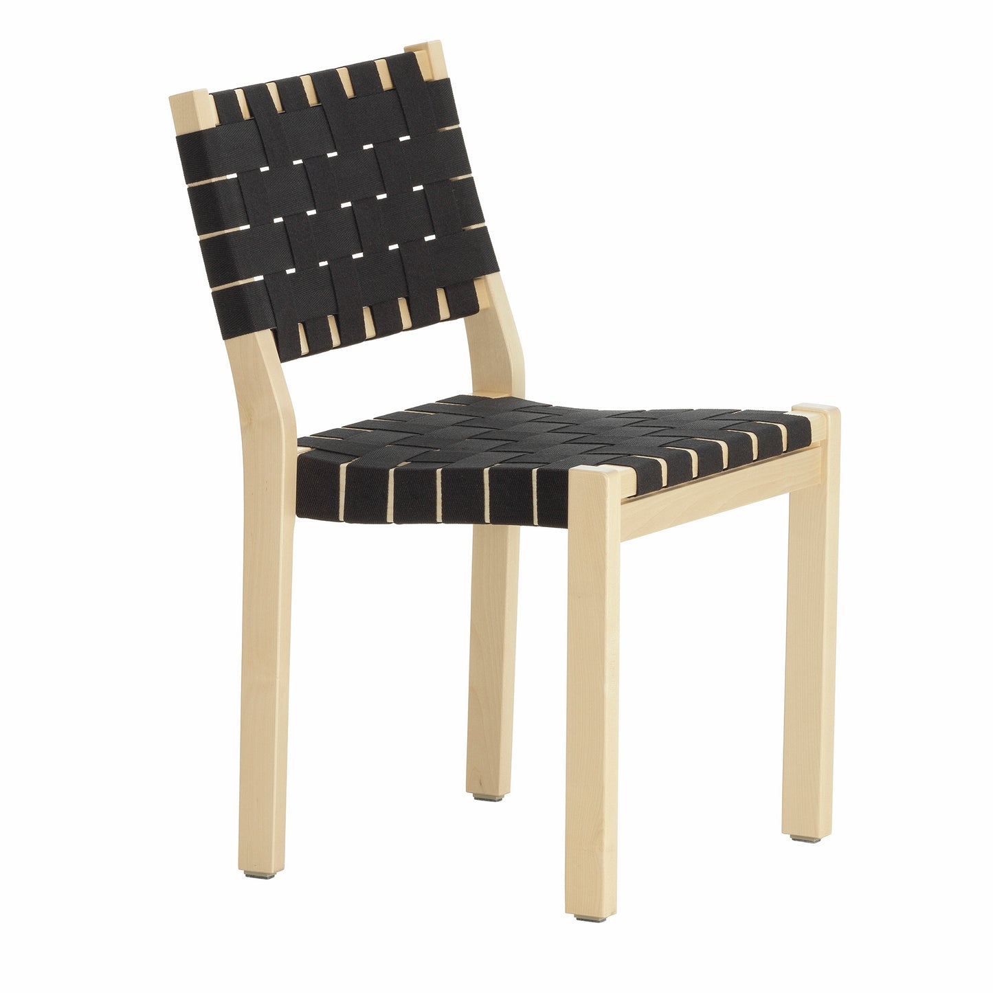 Artek 611 tuoli koivu/musta