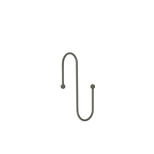 Blomus Curl naulakko S tummanharmaa
