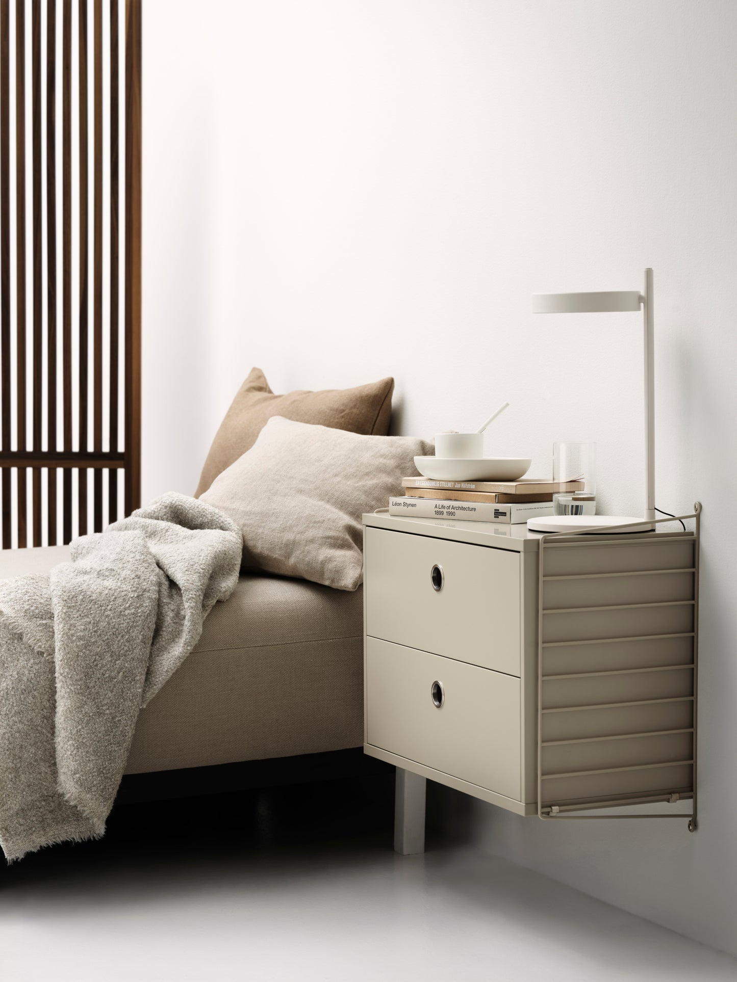 String System laatikosto 58cm beige
