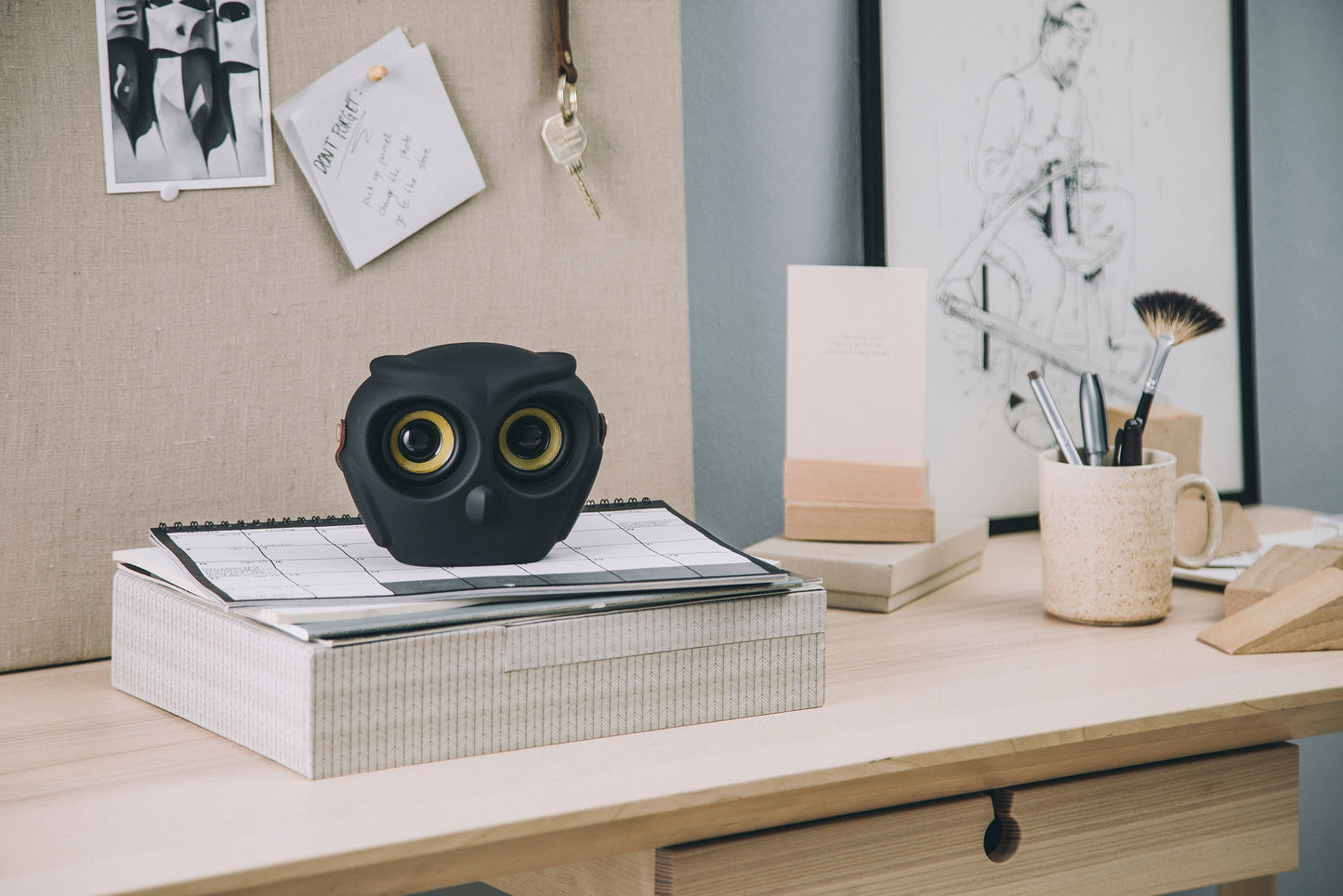 KREAFUNK aOWL Bluetooth-kaiutin musta