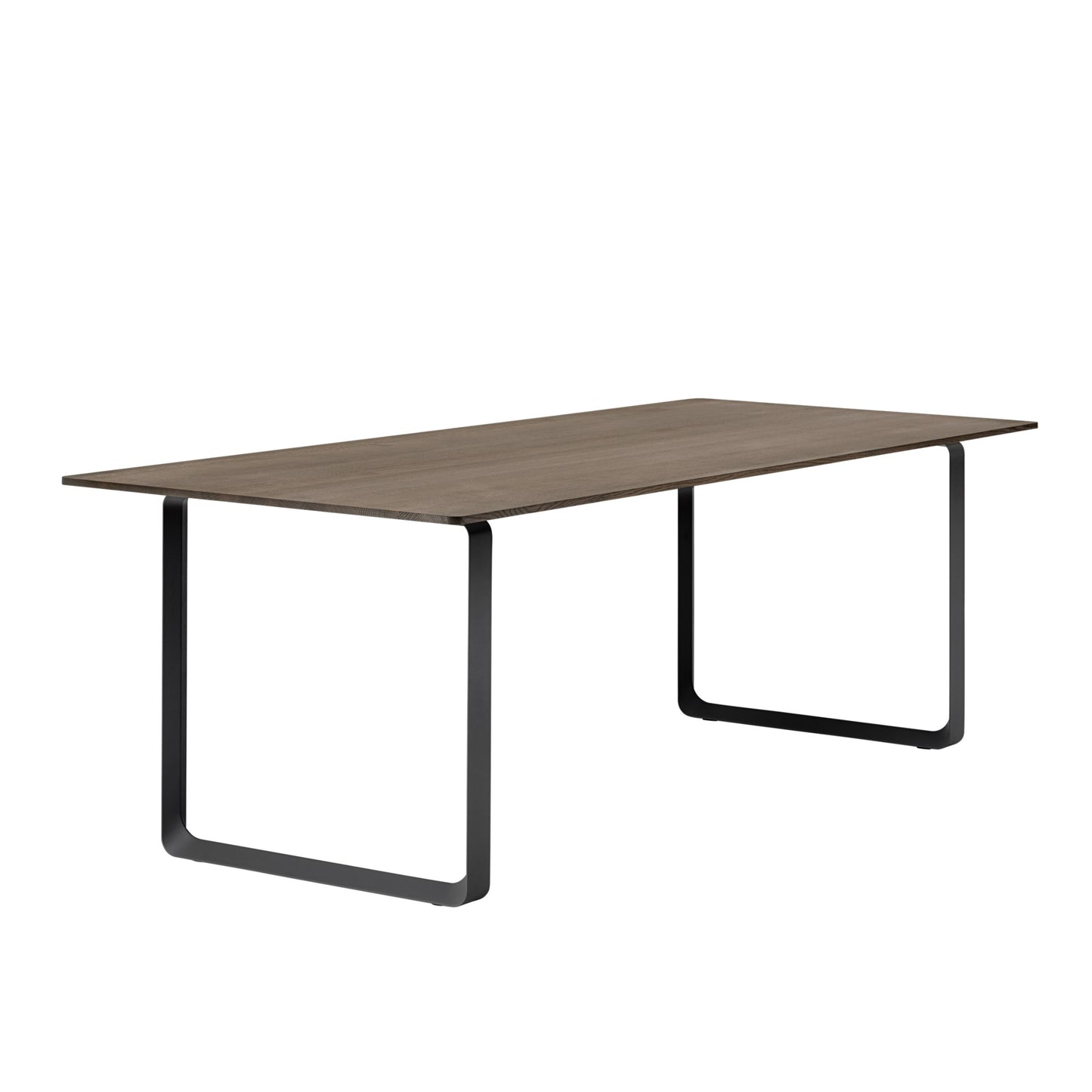 Muuto 70/70 pöytä 225x90 pähkinä/musta