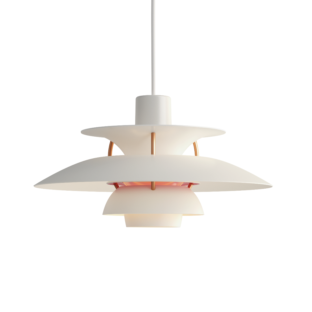 Louis Poulsen PH 5 Mini riippuvalaisin Modern white