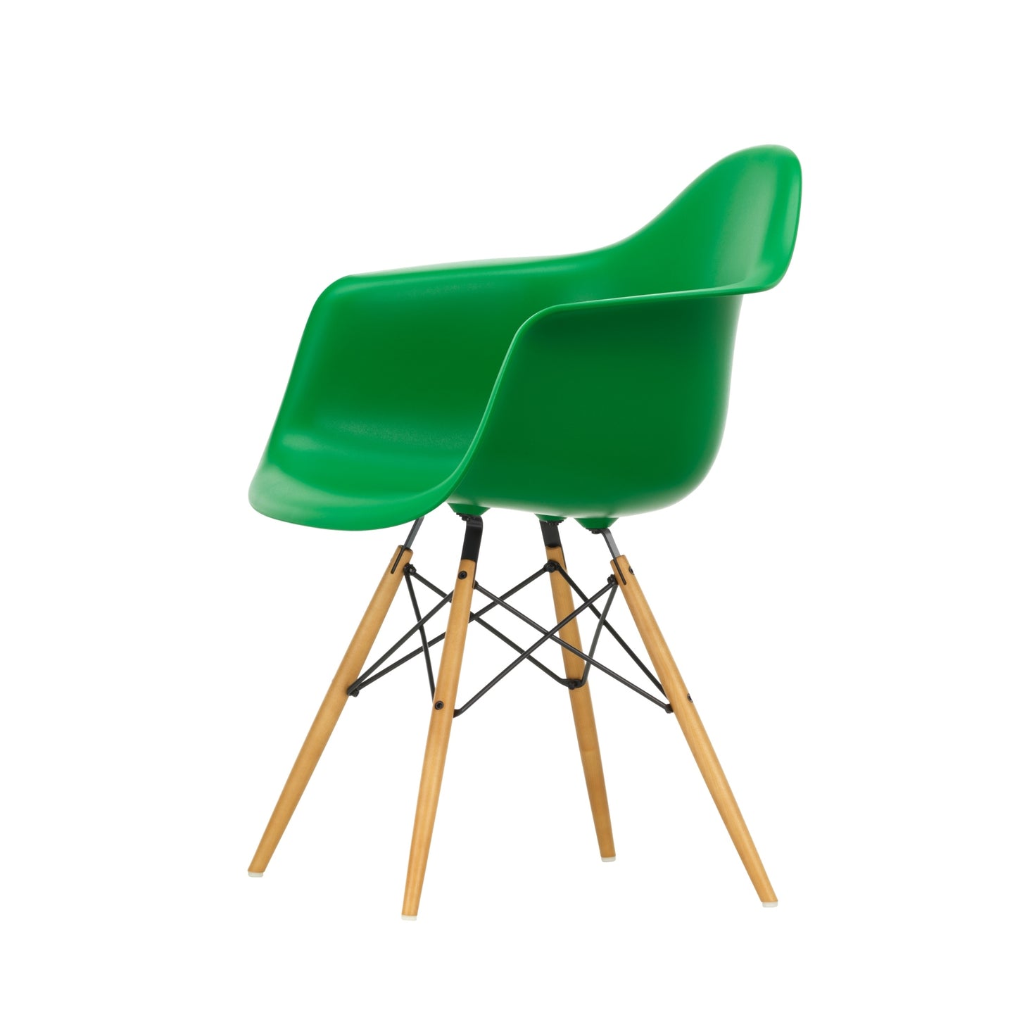 Vitra Eames DAW tuoli vihreä/vaahtera