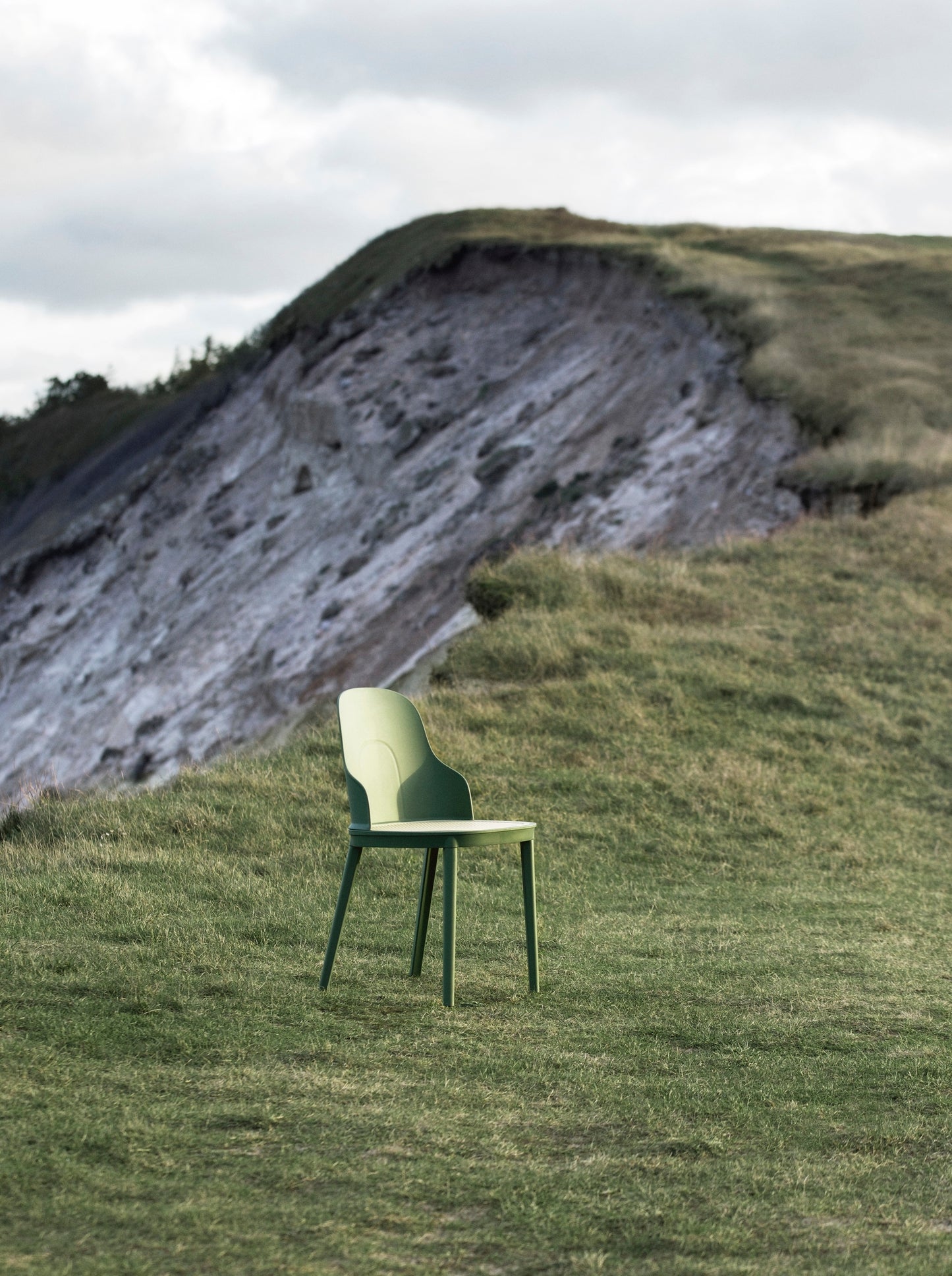 Normann Copenhagen Allez tuoli vihreä/polyrottinki