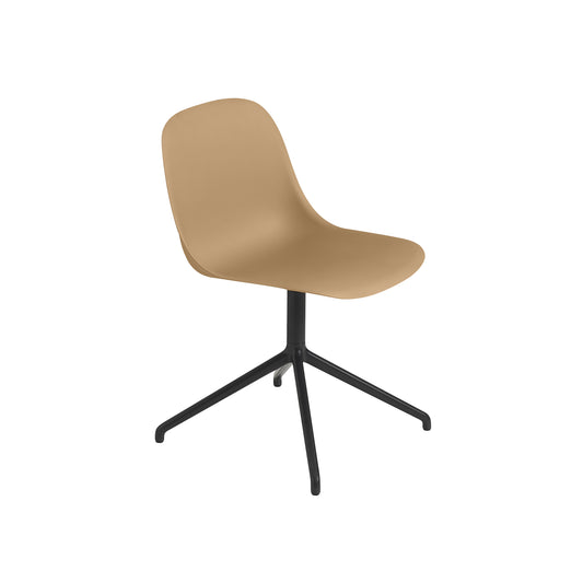 Muuto Fiber tuoli, pyörivä, okra