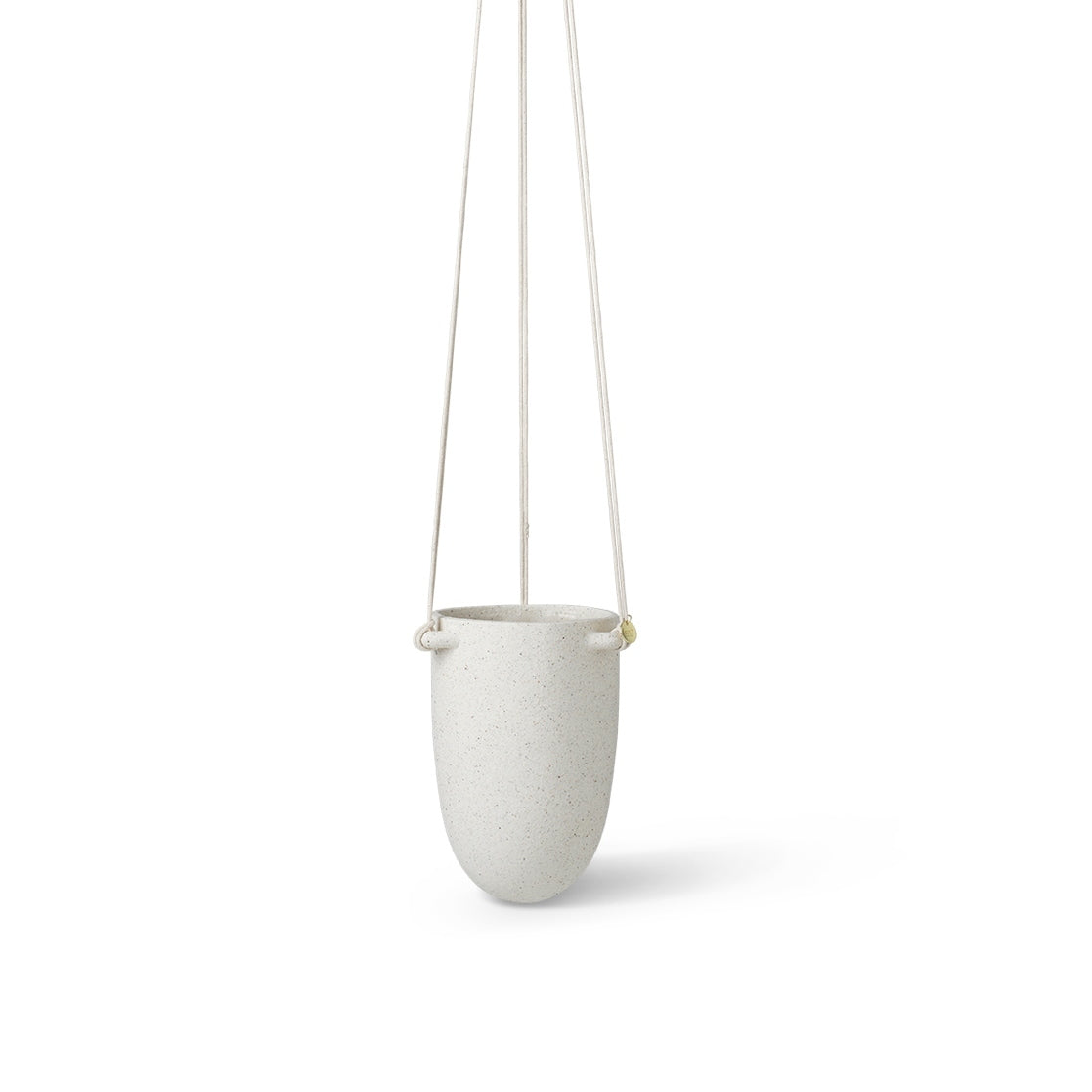Ferm Living Speckle amppeli pieni luonnonvalkoinen