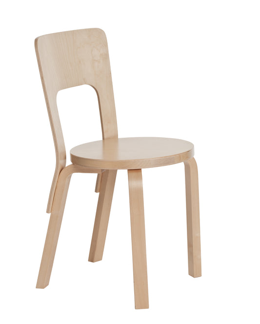 Artek 66 tuoli koivuviilutettu