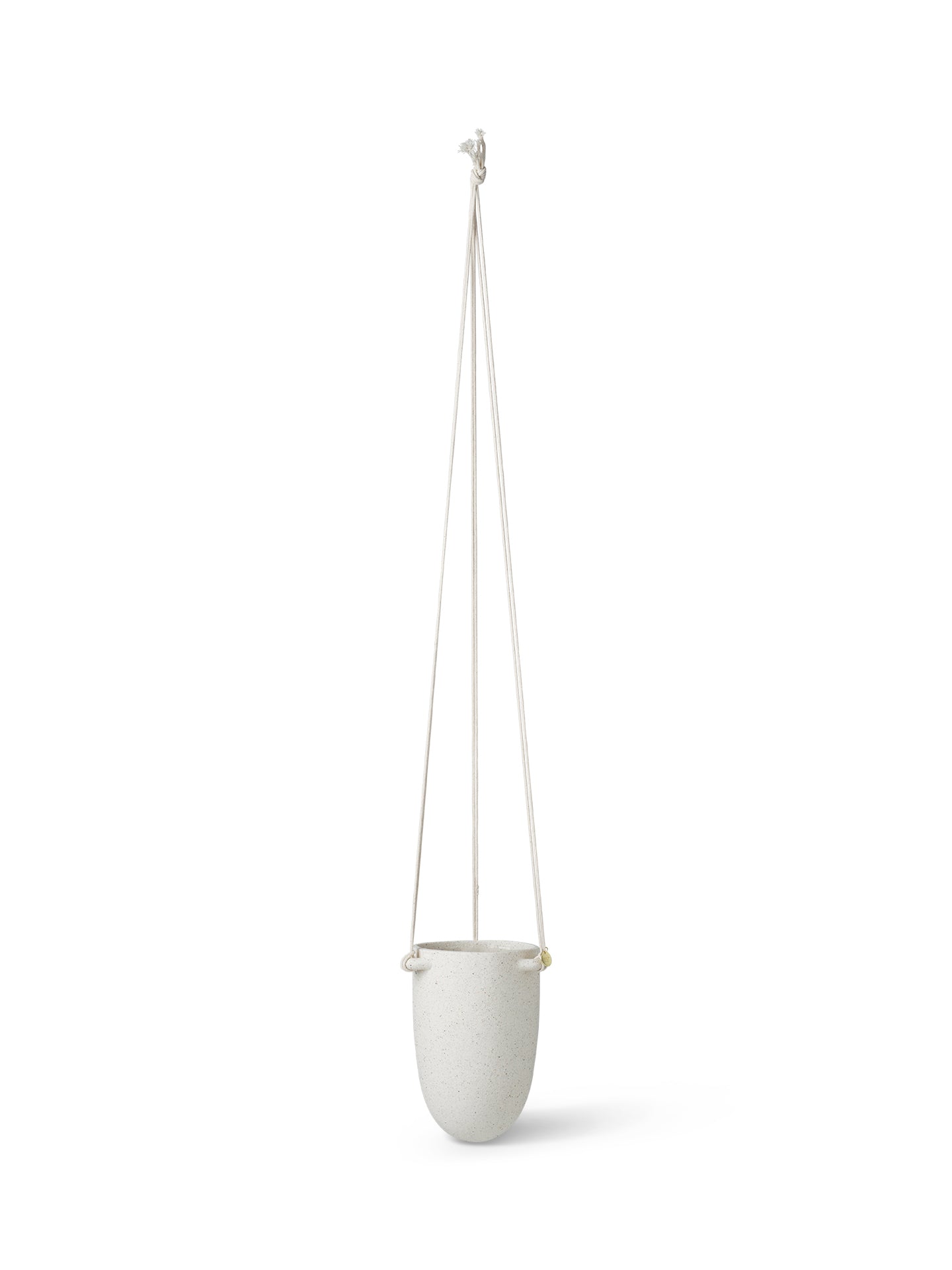 Ferm Living Speckle amppeli pieni luonnonvalkoinen