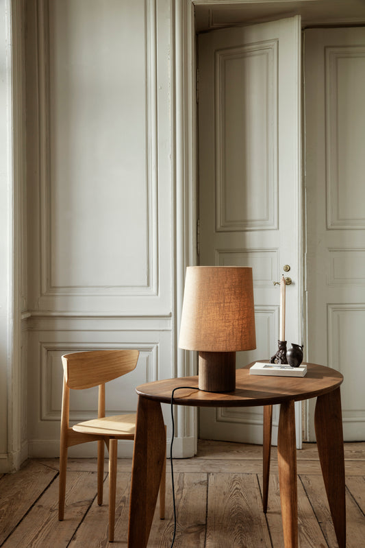 Ferm Living Post jalka S tummanruskea