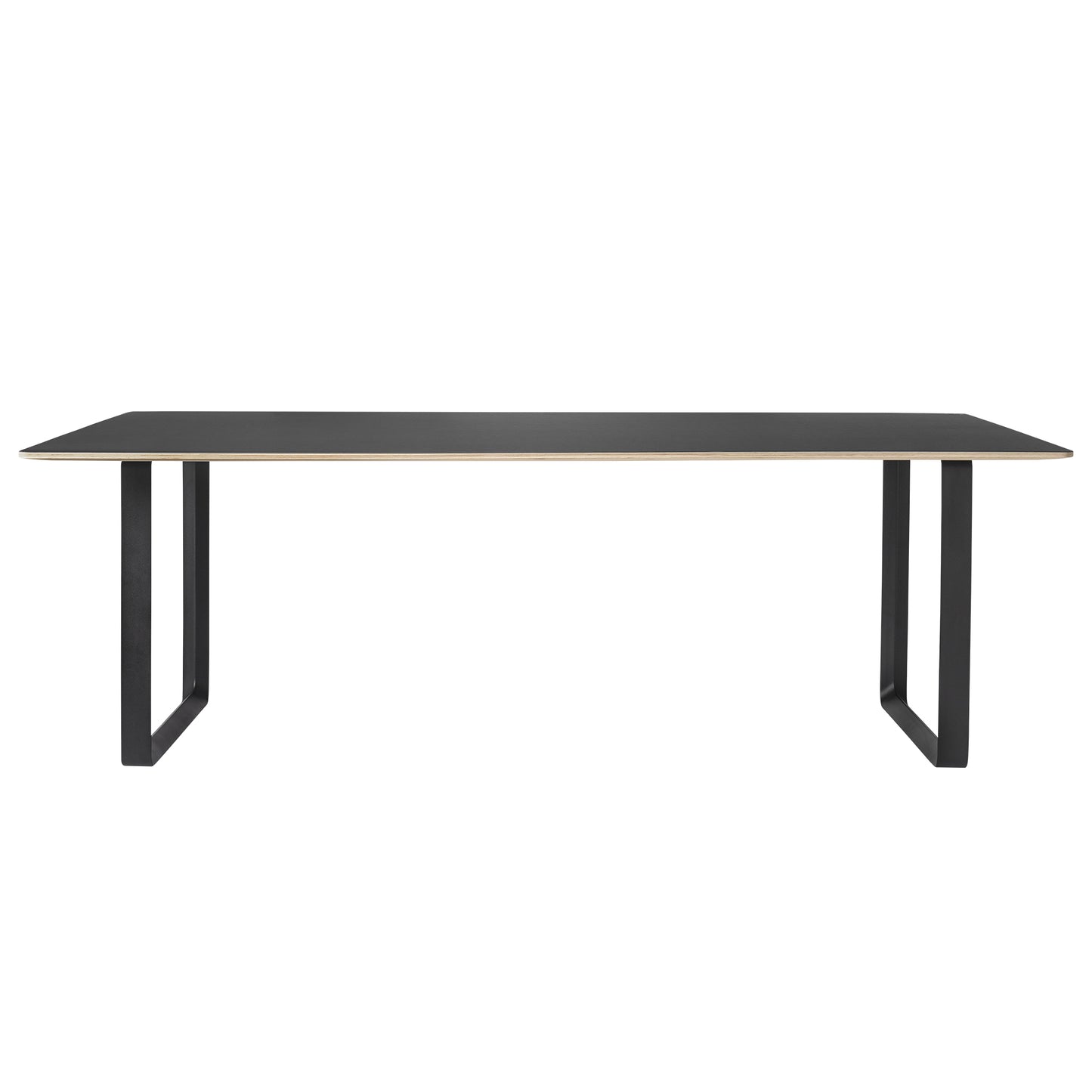 Muuto 70/70 pöytä 225x90 musta/musta