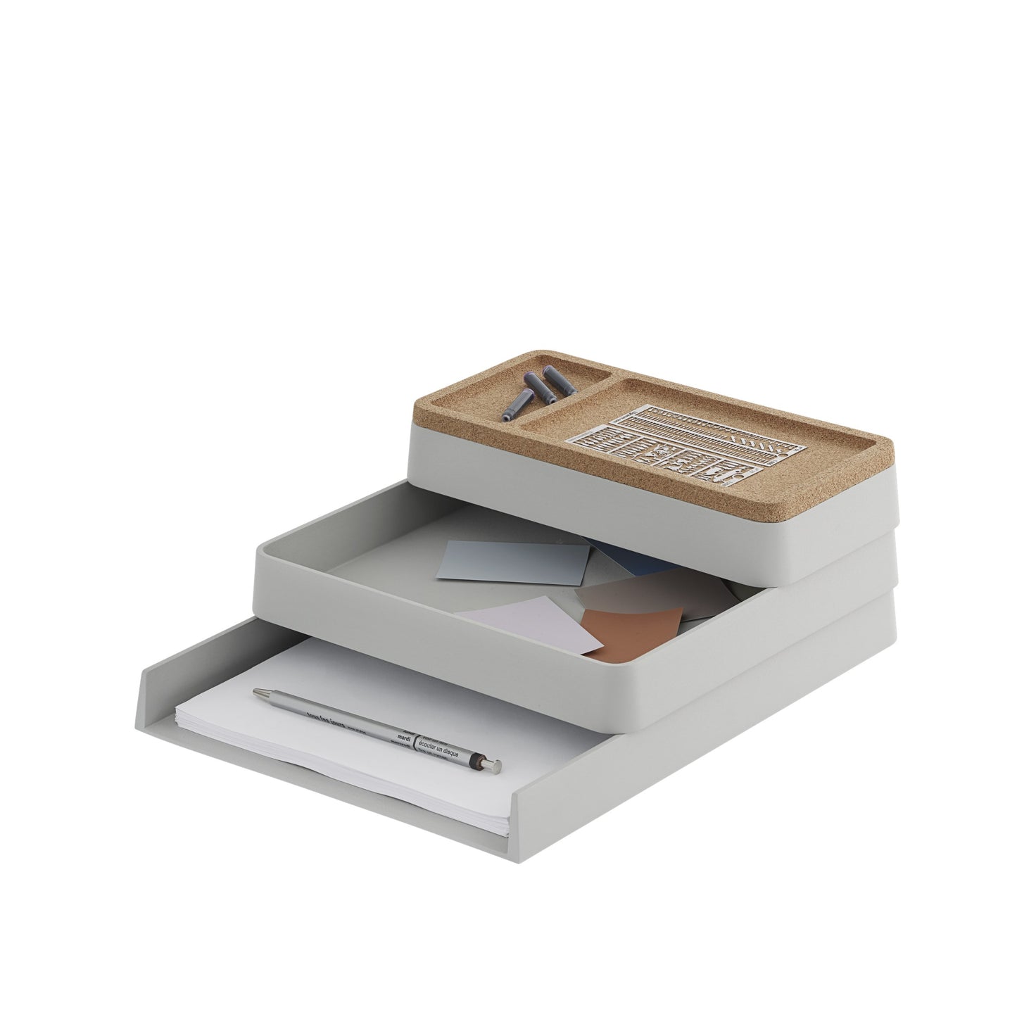Muuto Arrange tarjotin 12.5x25 harmaa