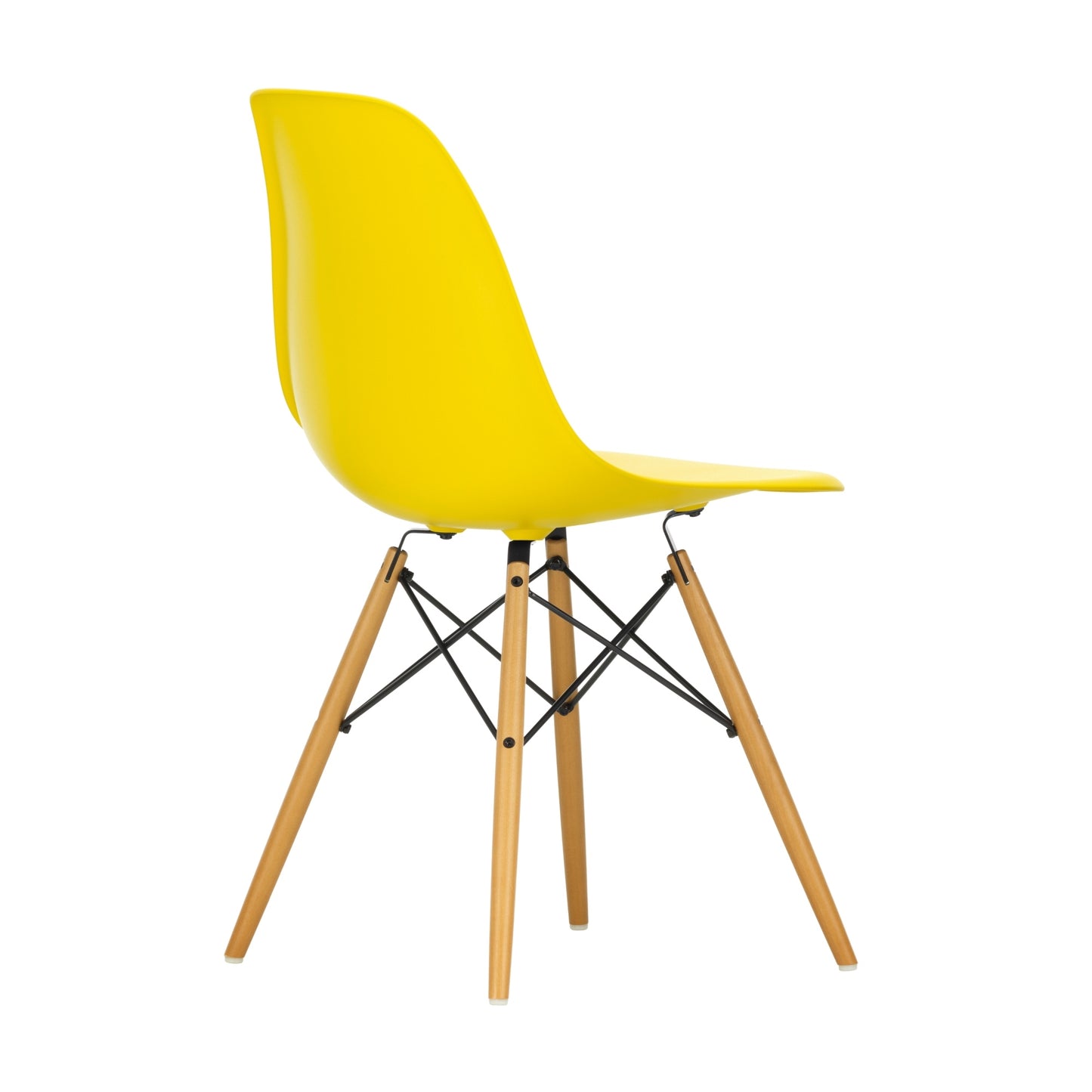 Vitra Eames DSW tuoli keltainen/vaahtera