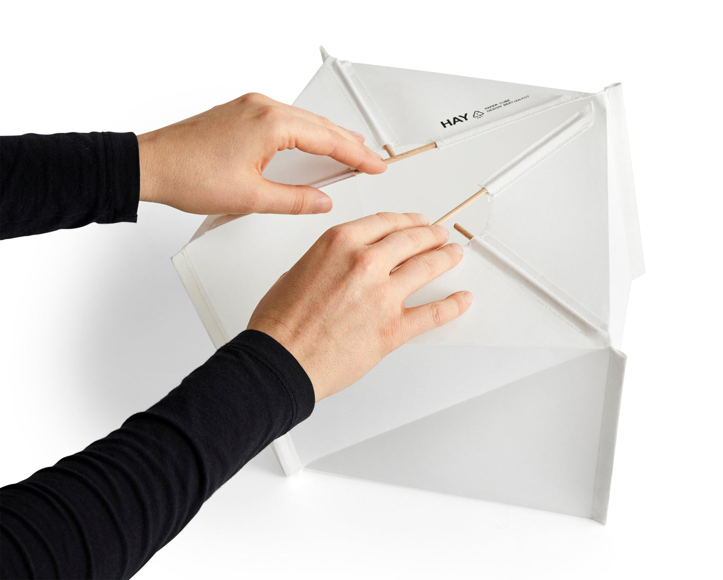 HAY Paper Cube pöytävalaisin