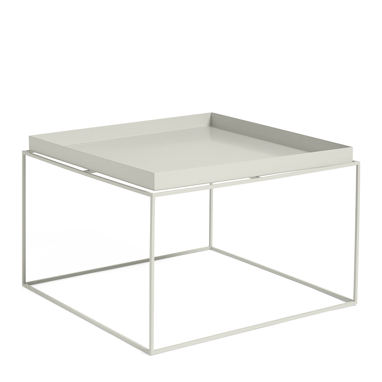 HAY Tray pöytä 60x60 harmaa