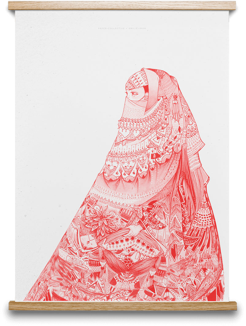 Paper Collective Al Niqab al Hamra