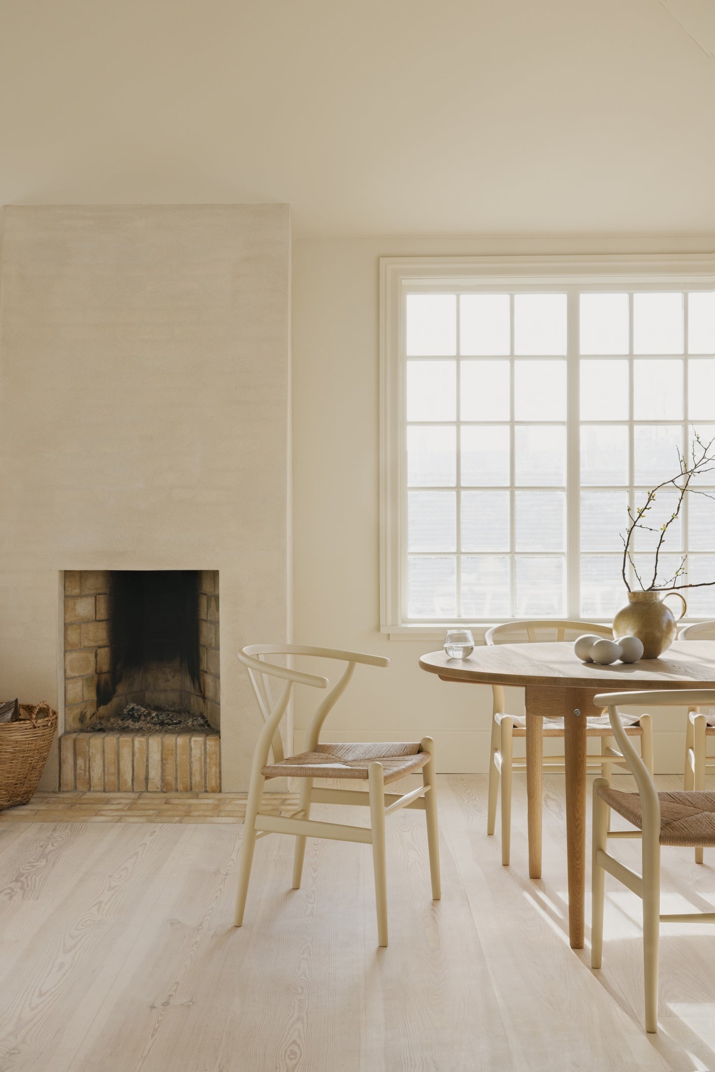 Carl Hansen & Søn CH24 Wishbone Soft Barley pyökki/luonnonväri