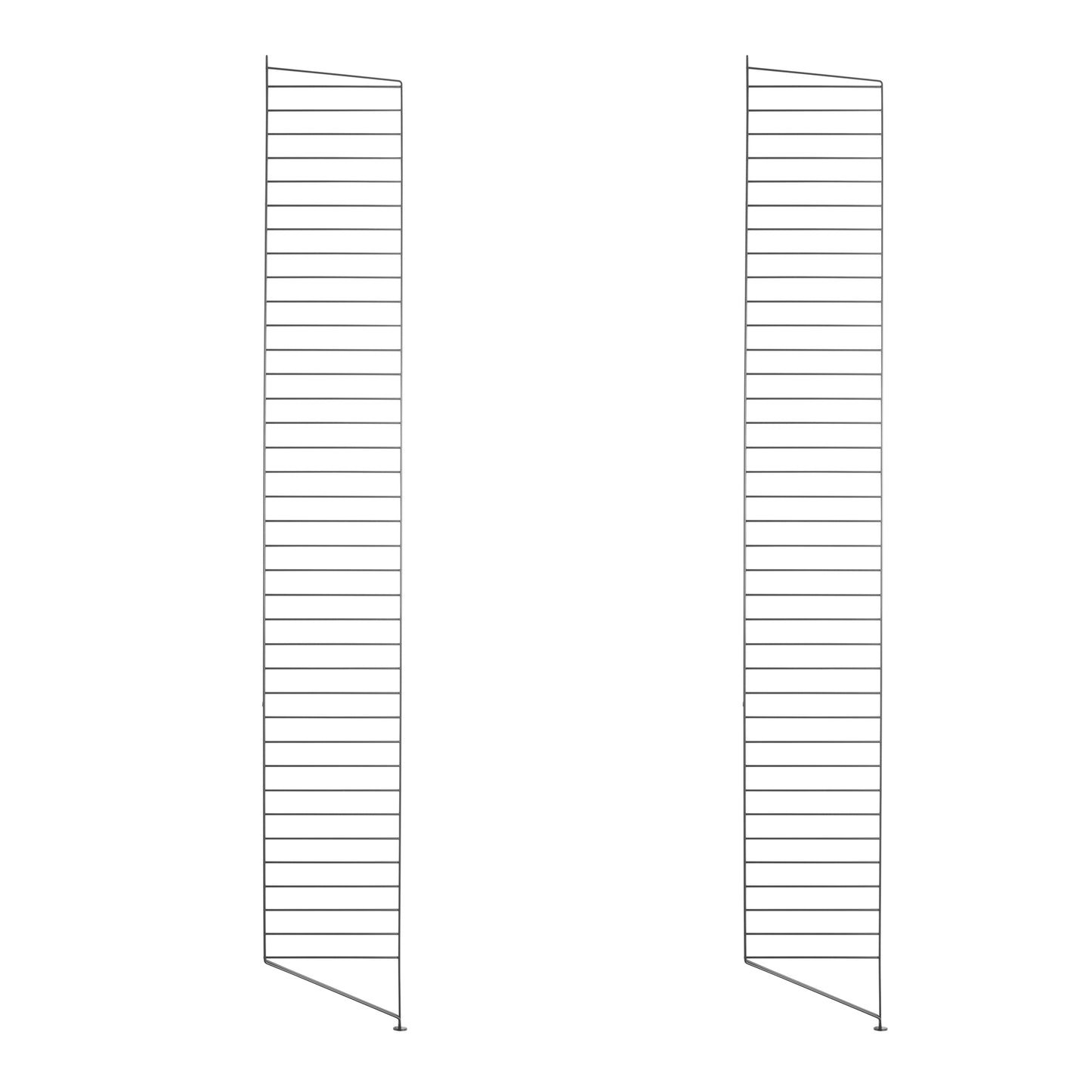 String System lattiapaneeli 200x30 musta 2kpl