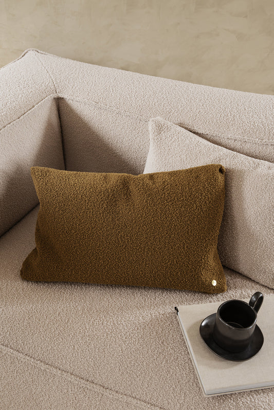 Ferm Living Clean villatyyny ruskea