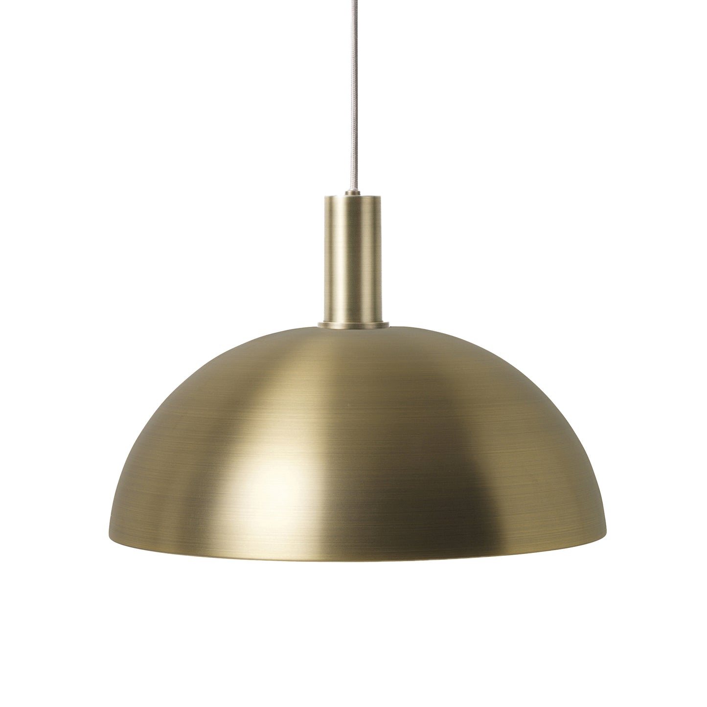 Ferm Living Dome varjostin messinki