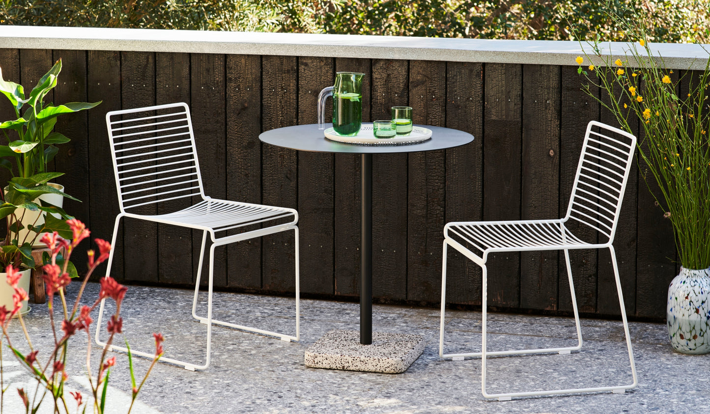 HAY Hee Dining Chair valkoinen