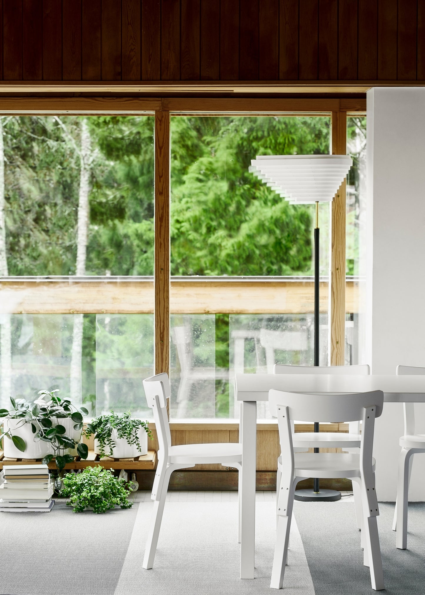 Artek A805 lattiavalaisin kiillotettu messinki
