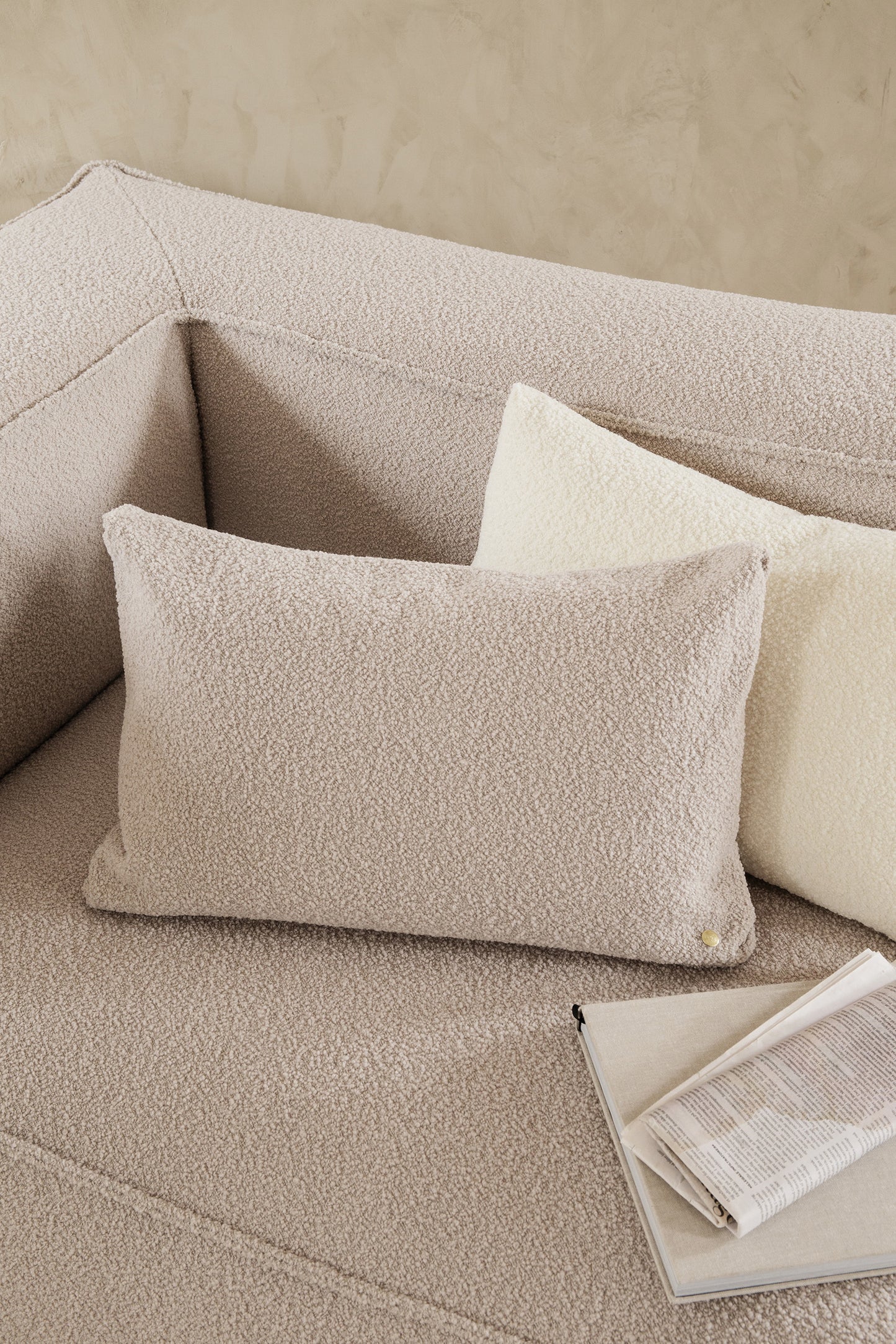 Ferm Living Clean villatyyny natural