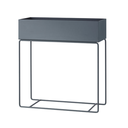 Ferm Living Plant box tummanharmaa