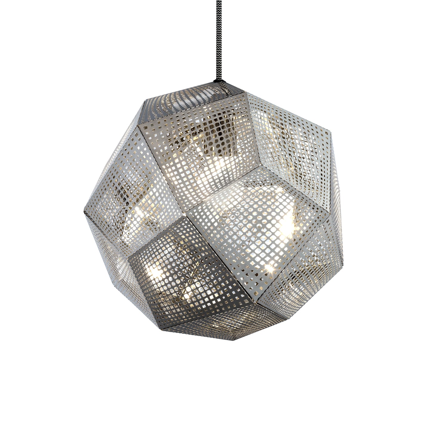 Tom Dixon Etch Shade Stainless Steel valaisin hopea
