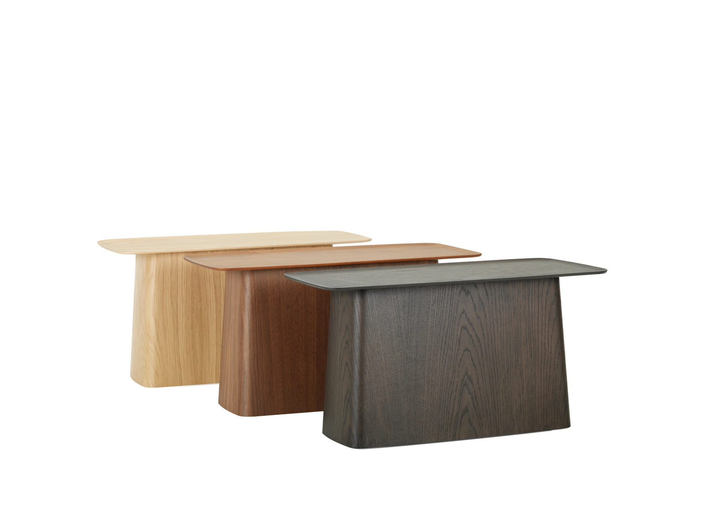 Vitra Wooden Side Table iso pähkinä
