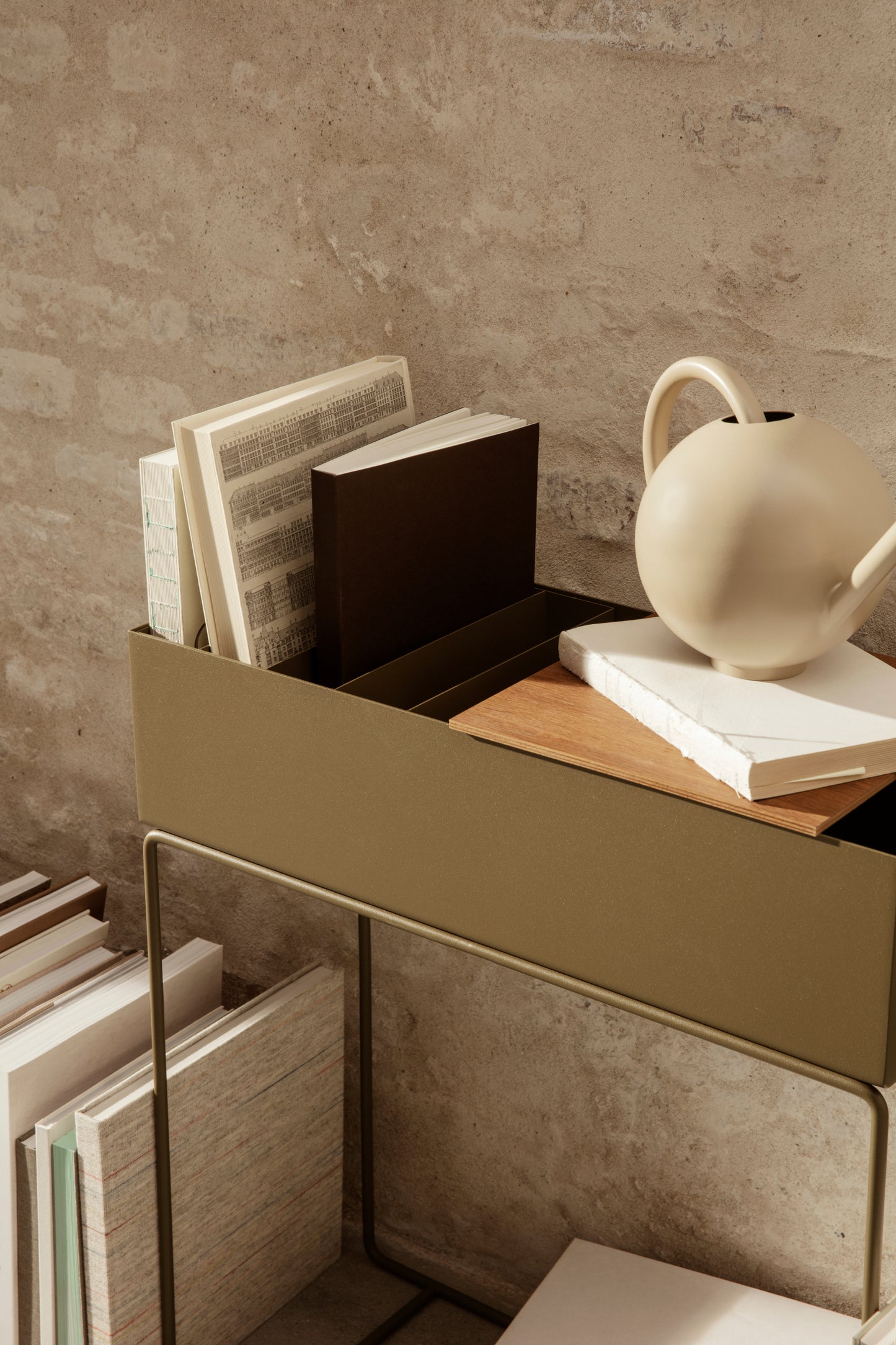 Ferm Living Plant box puutarjotin tumma tammi