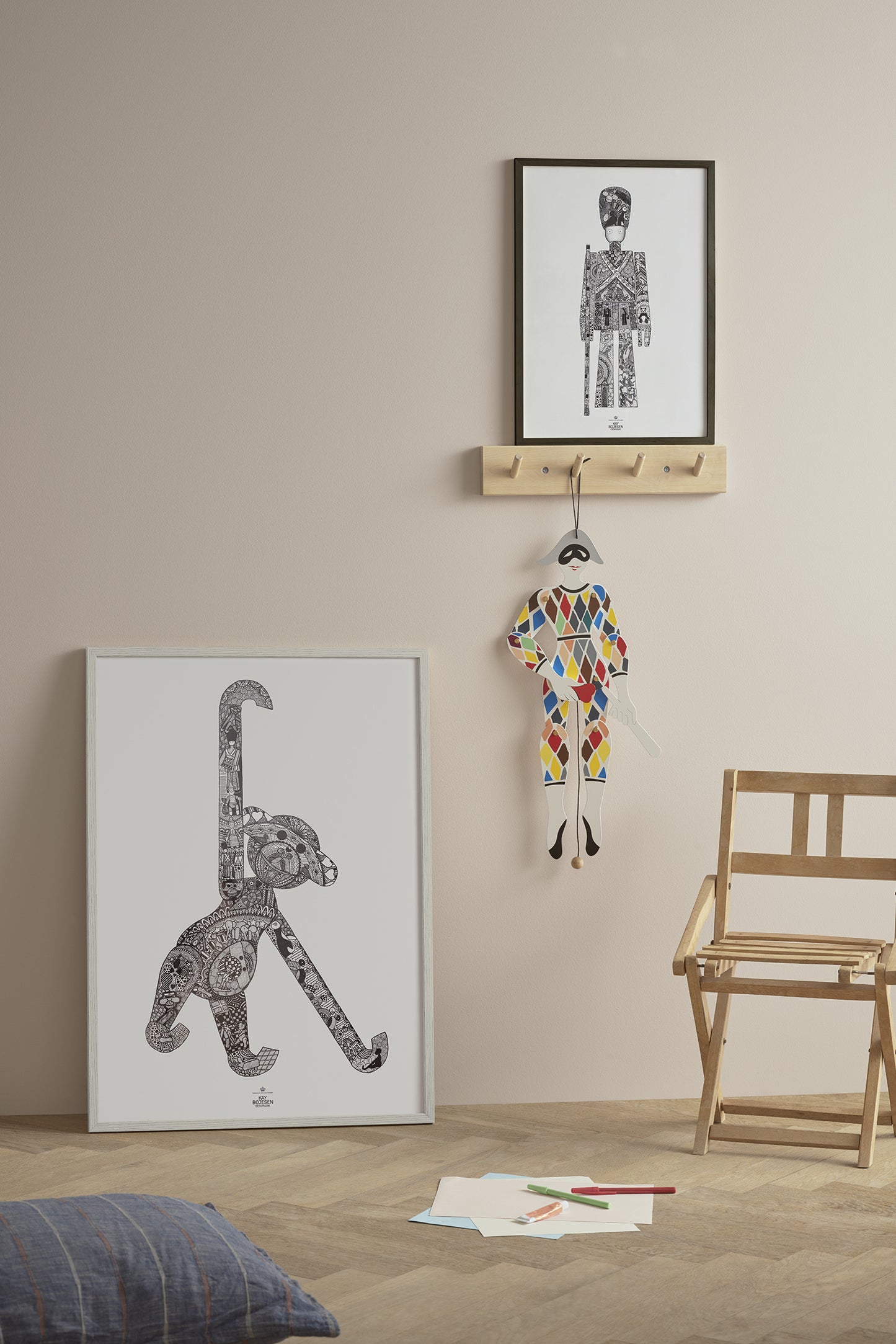 Kay Bojesen Apina juliste 30x40