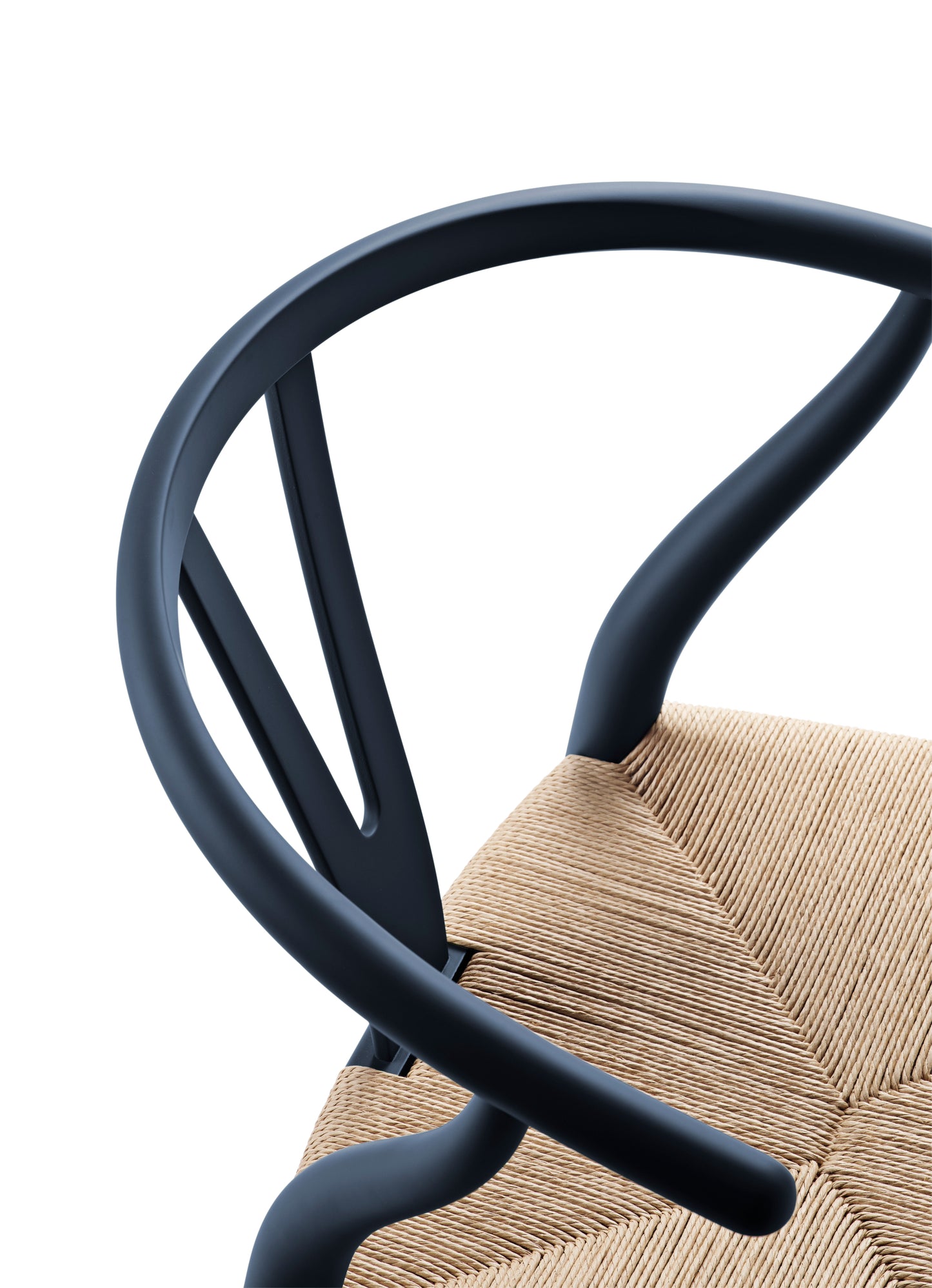 Carl Hansen & Søn CH24 Wishbone Soft sininen pyökki/luonnonväri