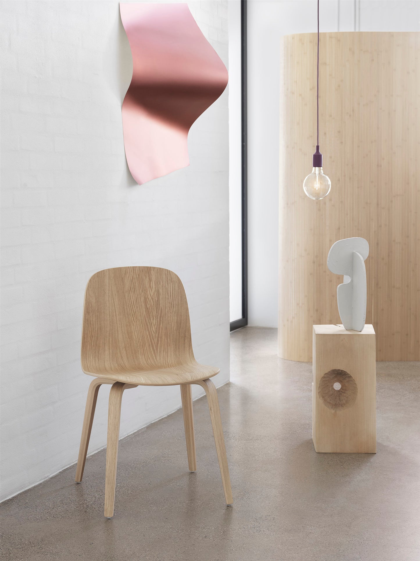 Muuto E27 valaisin burgundinpunainen