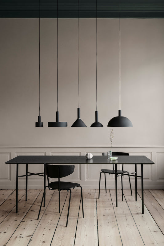 Ferm Living Mingle pöytä 135 cm musta tammi