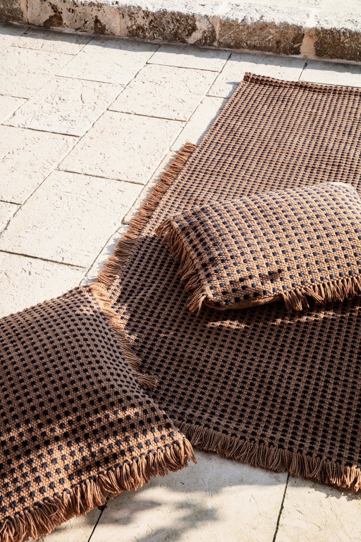 Ferm Living Way matto 140x200 ruskea