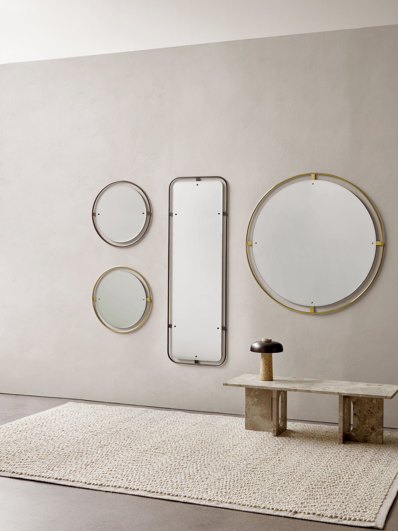 Menu Gravel matto 170x200 ivory