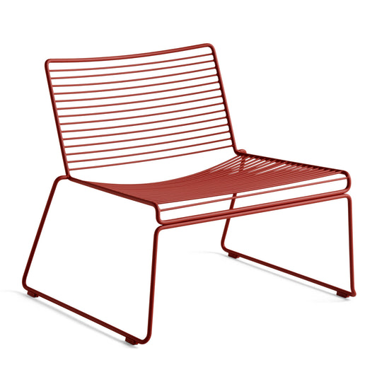 HAY Hee Lounge Chair ruosteenpunainen