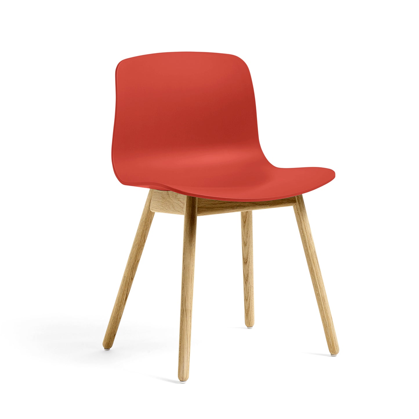 HAY About a Chair AAC12 punainen/tammi