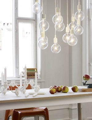 Muuto E27 valaisin punainen
