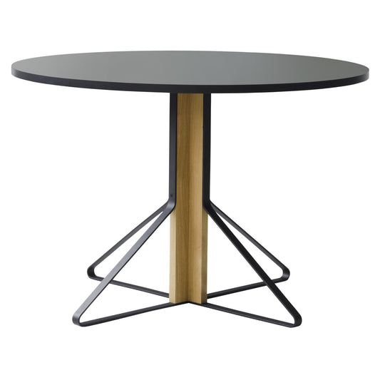 Artek Kaari REB 004 pöytä harmaa linoleum/tammi
