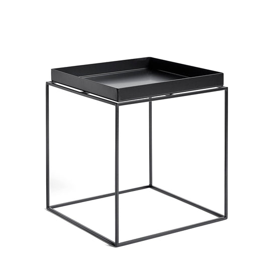 HAY Tray pöytä 40x40 musta
