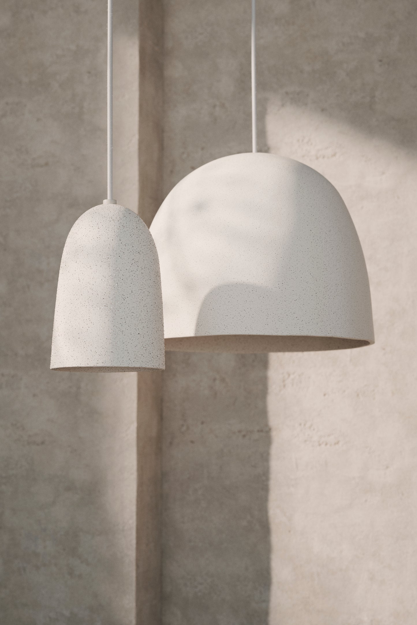 Ferm Living Speckle L valaisin off-white
