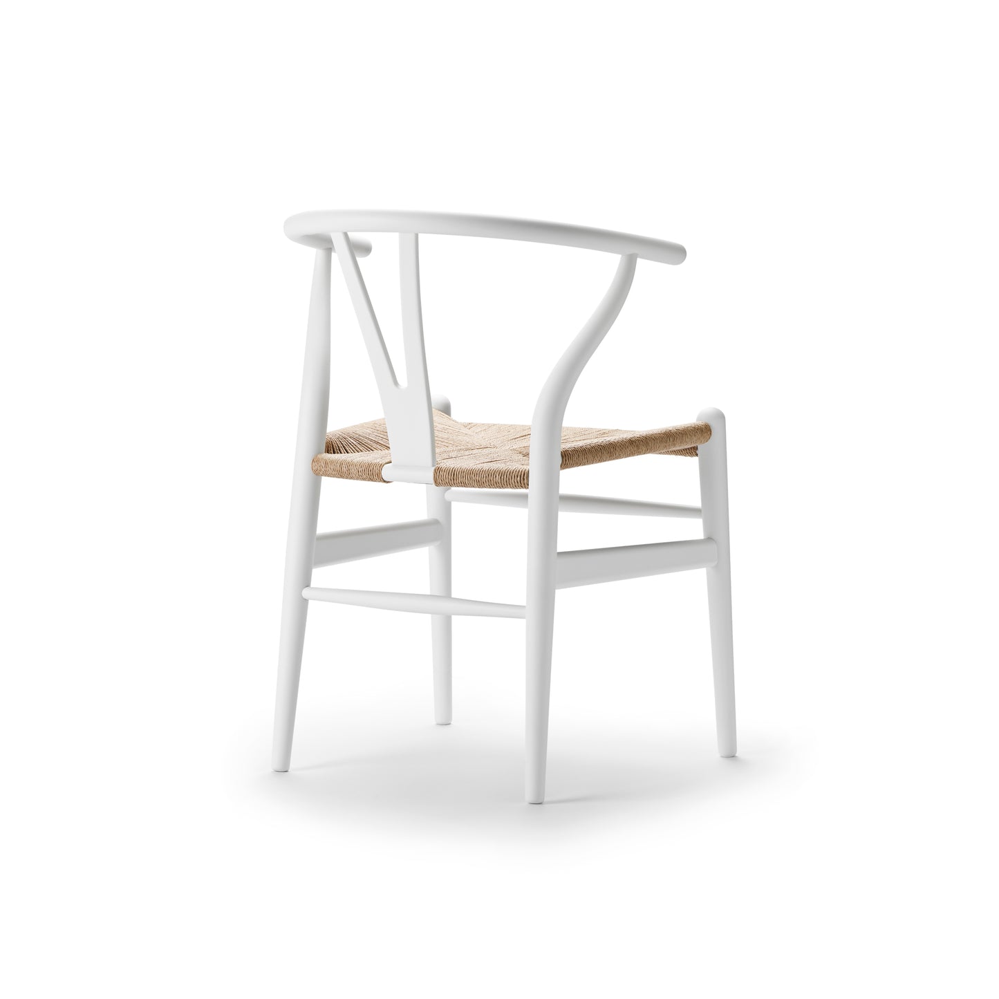 Carl Hansen & Søn CH24 Wishbone Soft valkoinen pyökki/luonnonväri
