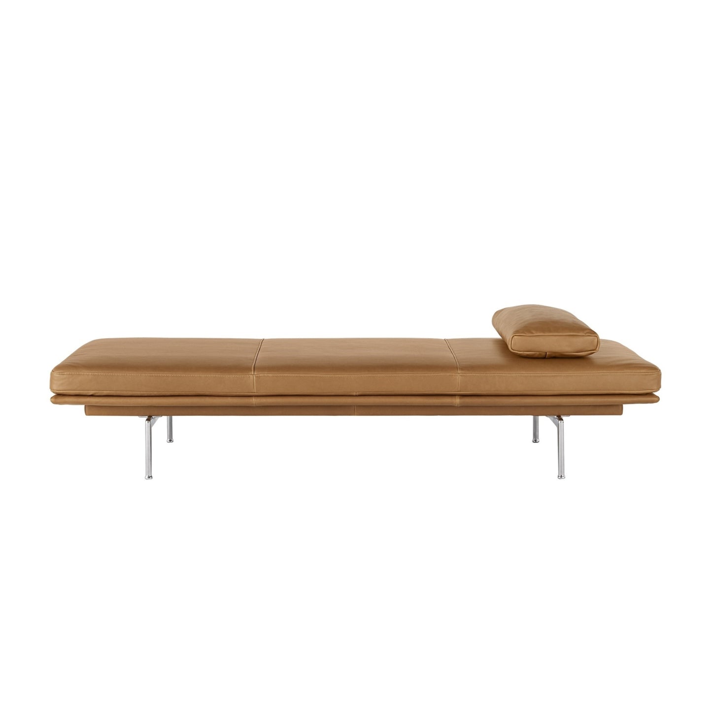 Muuto Outline Daybed tyyny Cognac nahka
