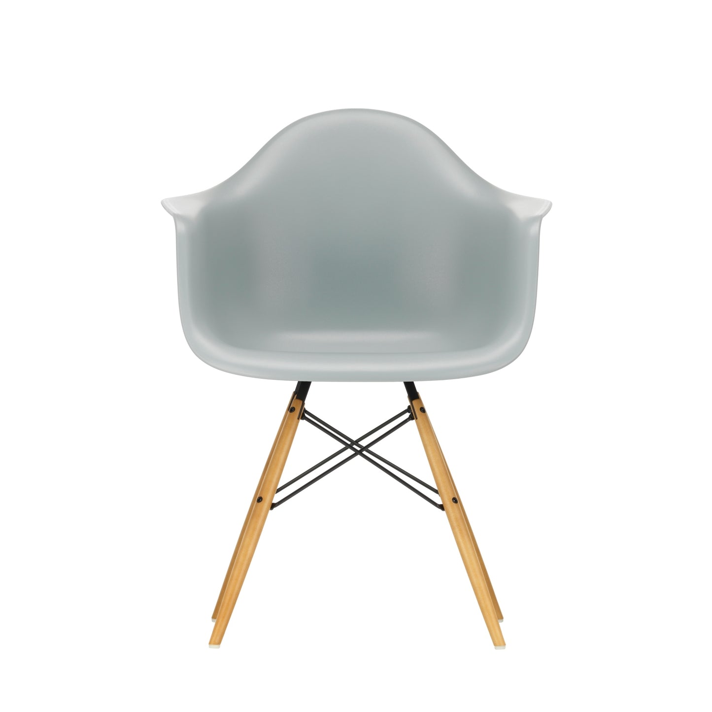 Vitra Eames DAW tuoli vaaleanharmaa/vaahtera