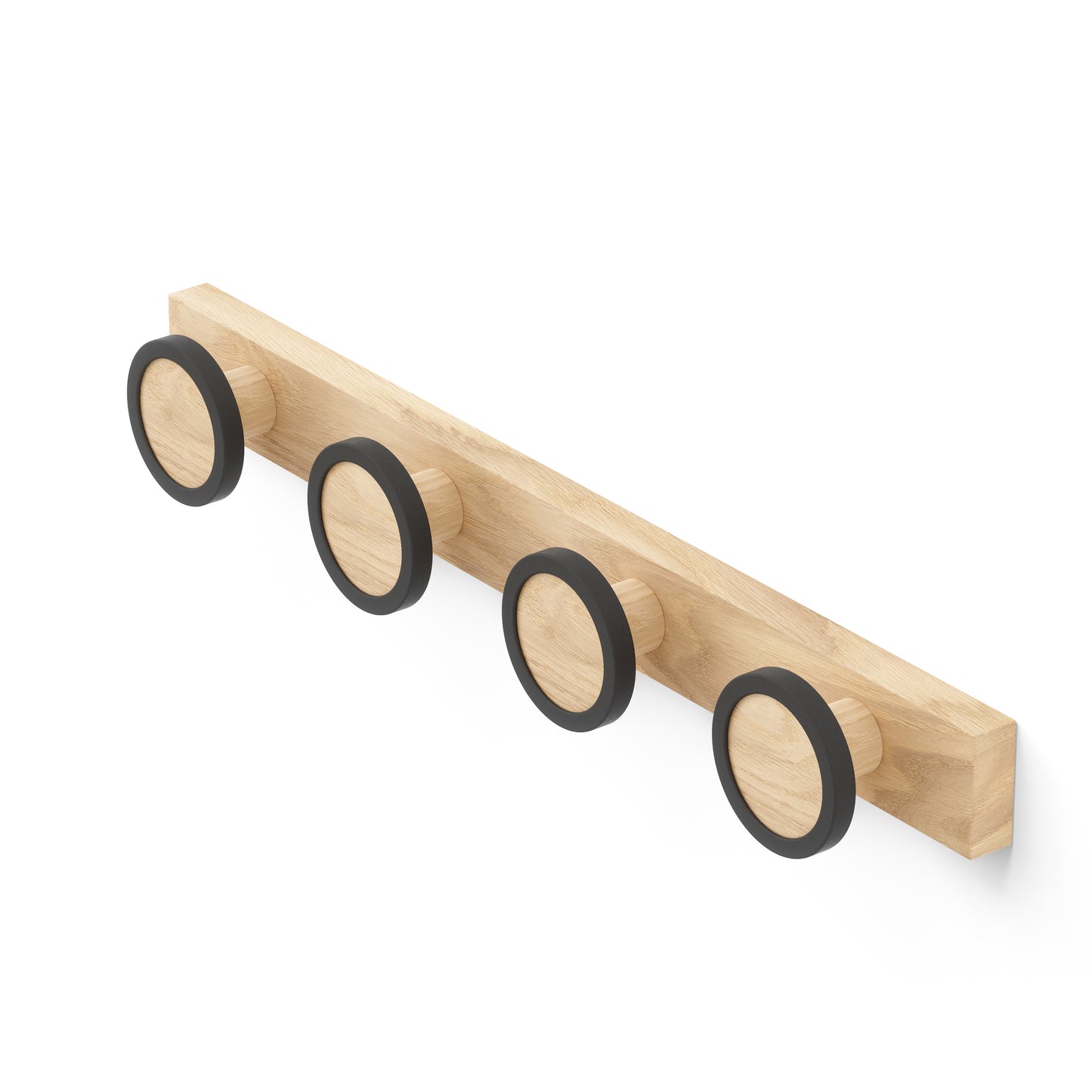 Umbra Hub Rail 4 naulakko musta/natural