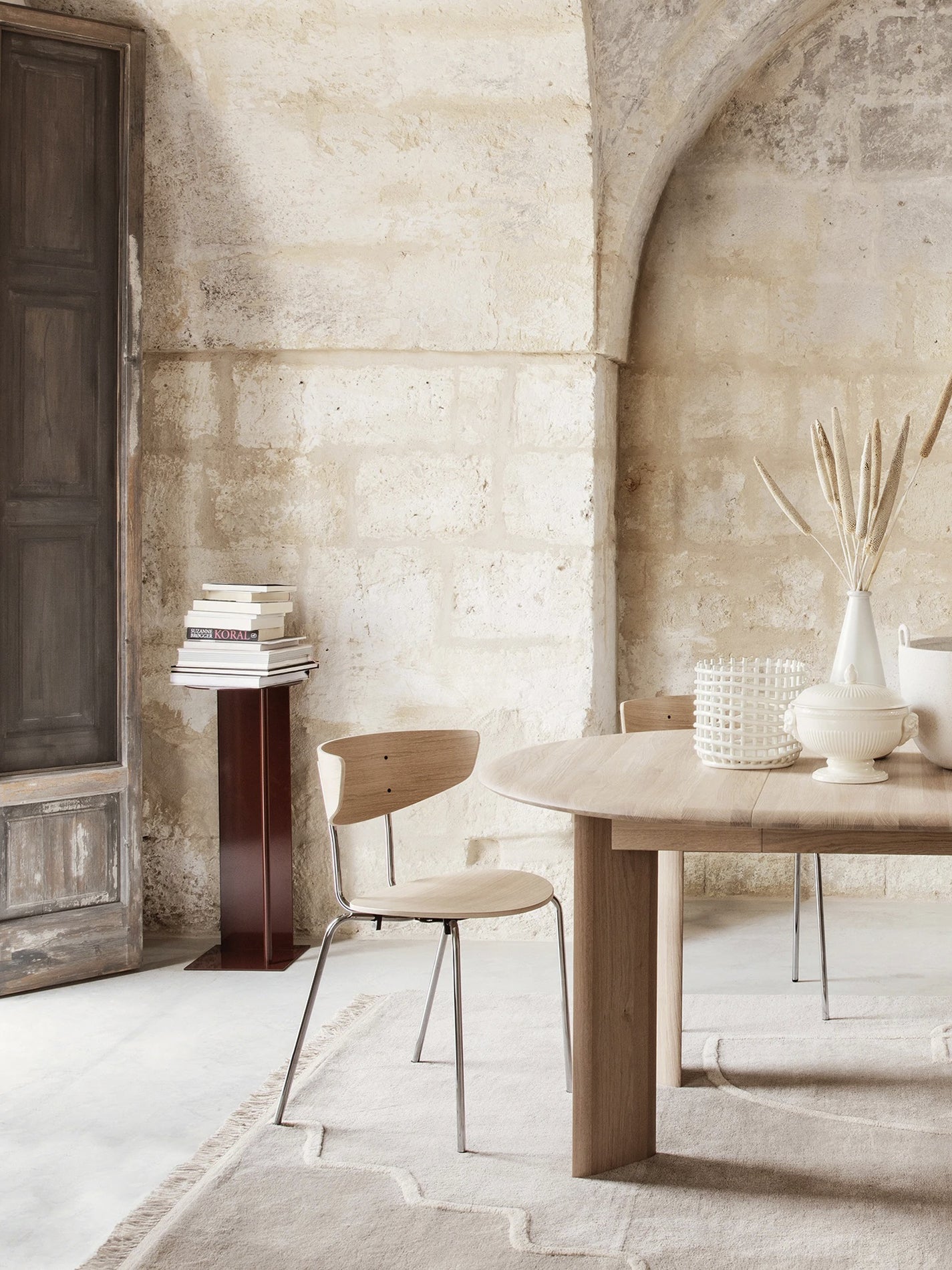 Ferm Living Bevel jatkettava pöytä 117-167cm tammi