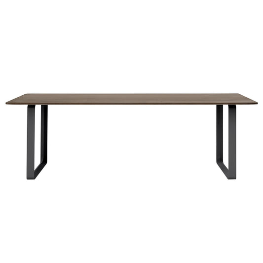 Muuto 70/70 pöytä 225x90 pähkinä/musta
